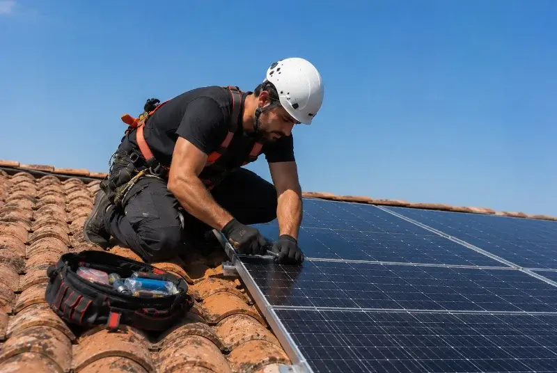 Maintenance et monitoring de panneaux solaires à Montreuil-sur-Loir